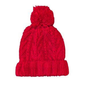 American Eagle Red Knit Toque Beanie Hat